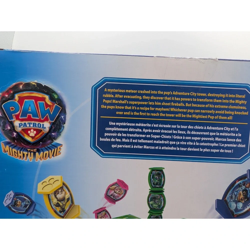 Paw Patrol The Mighty Movie Meteor Mayhem Game Spin‎ Master New Sealed